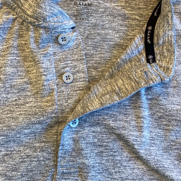 GAIAM Three Button Long Sleeve - Picture 2 of 3